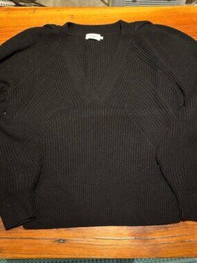 The Reset "Must Have V" Sweater, Black, Women's Small
